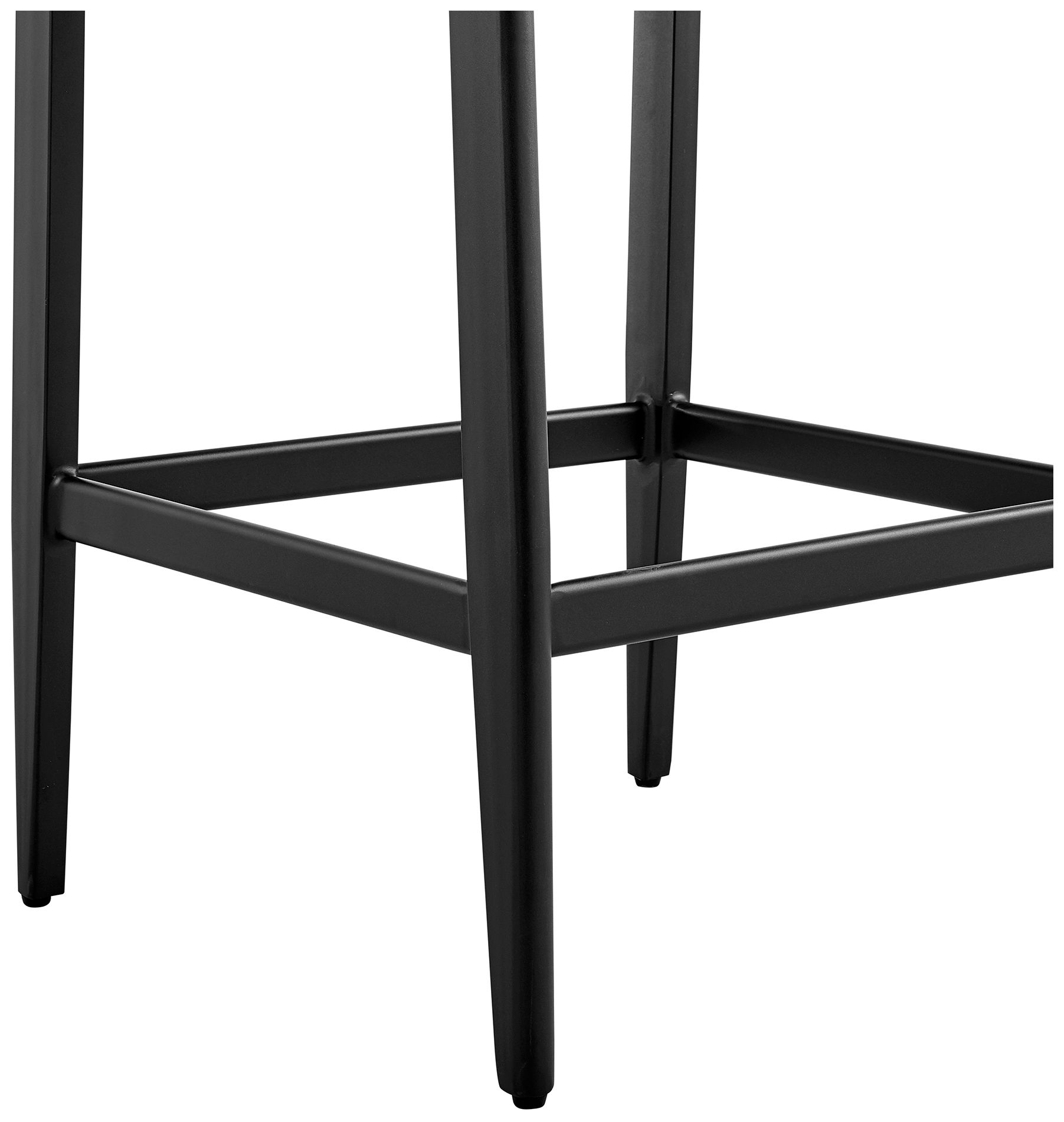 Grand Outdoor Patio Bar Stool in Aluminum with Cushions