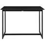 Grand Outdoor Patio Counter Height Dining Table in Aluminum