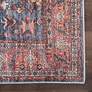 3_Grand Washables GRW02 4'x6' Navy Brick Rectangular Area Rug more views