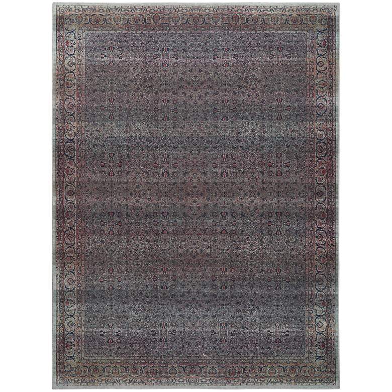 Image 2 Grand Washables GRW04 5'3"x7'3" Blue Emerald Area Rug