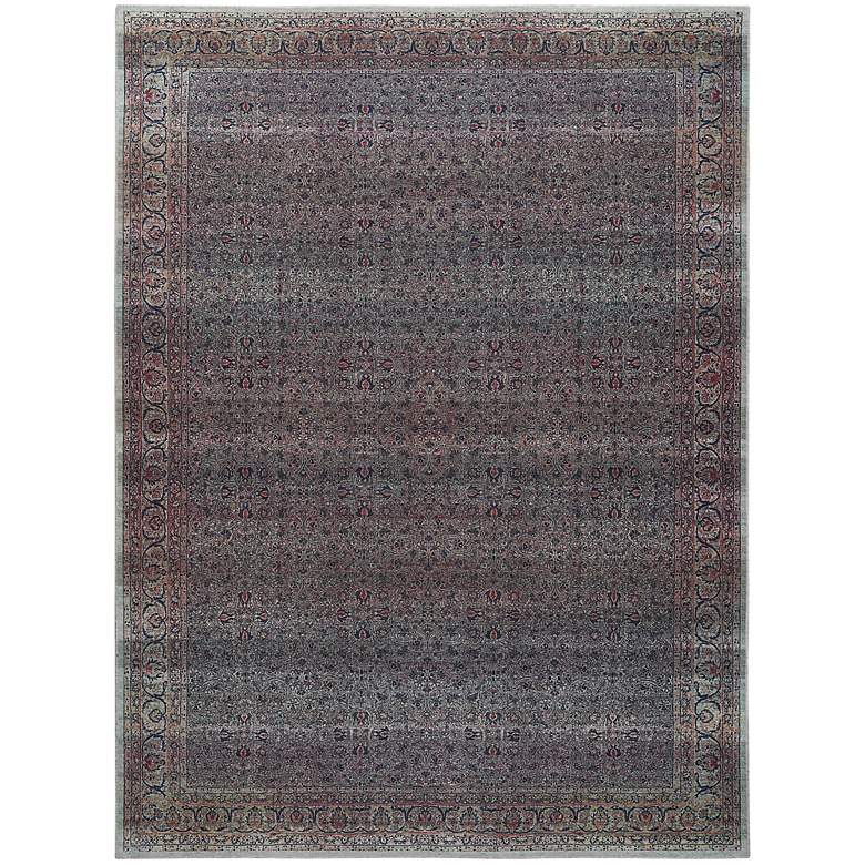 Image 2 Grand Washables GRW04 5&#39;3 inchx7&#39;3 inch Blue Emerald Area Rug