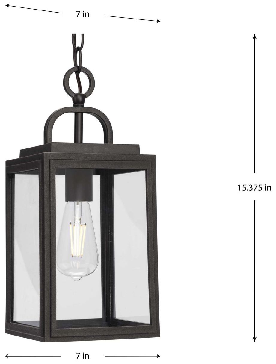 Image 4 Grandbury Collection One-Light Hanging Lantern with DURASHIELD more views