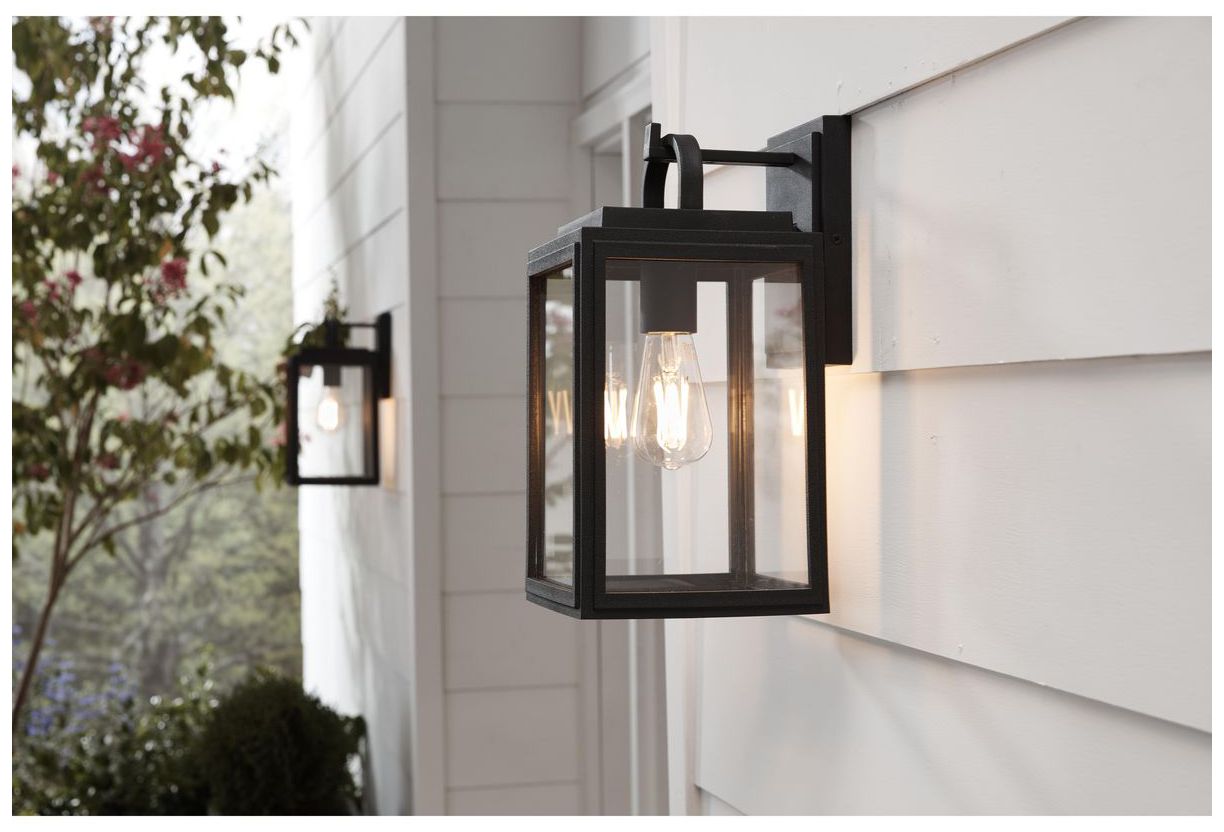Image 3 Grandbury Collection One-Light Outdoor Wall Lantern with DURASHIELD P560175 more views