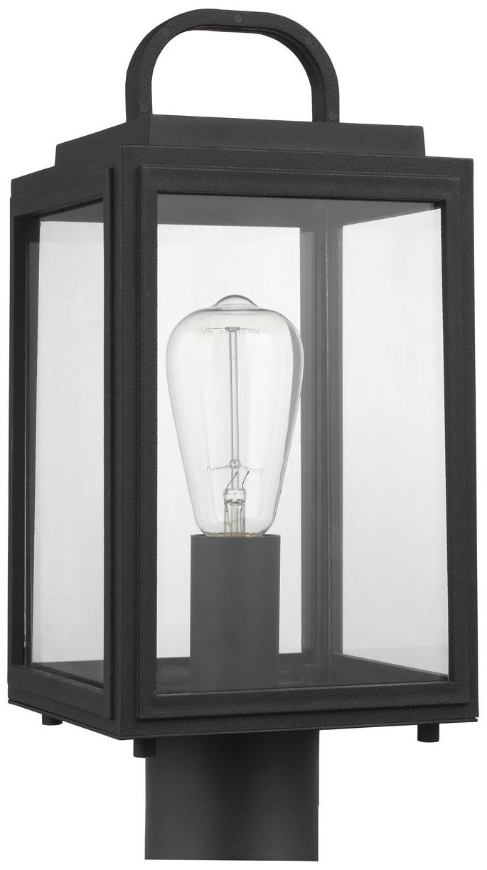 Image 4 Grandbury Collection One-Light Post Lantern with DURASHIELD more views