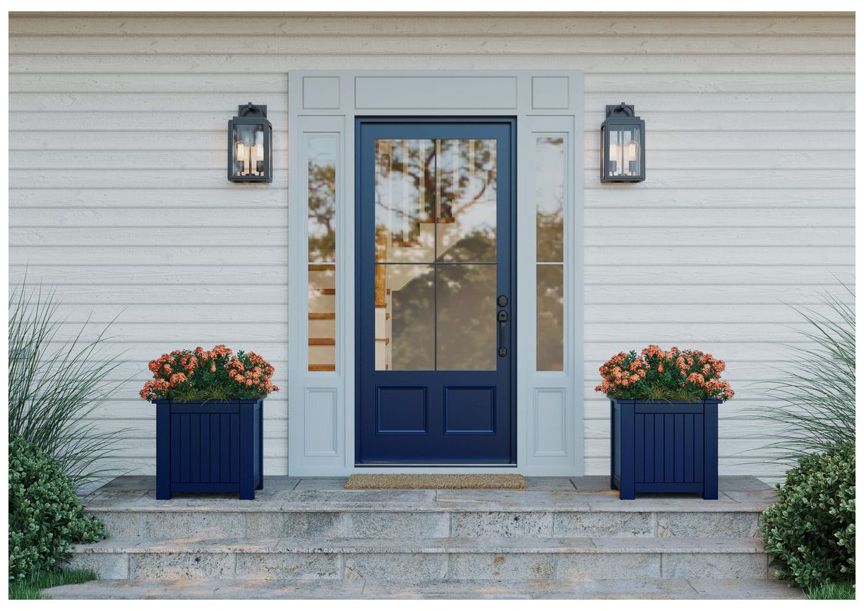 Image 3 Grandbury Collection Two-Light Outdoor Wall Lantern with DURASHIELD more views