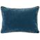 Grandeur Marine 20" x 14" Cotton Velvet Throw Pillow