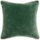 Grandeur Pine 18" Square Cotton Velvet Accent Pillow