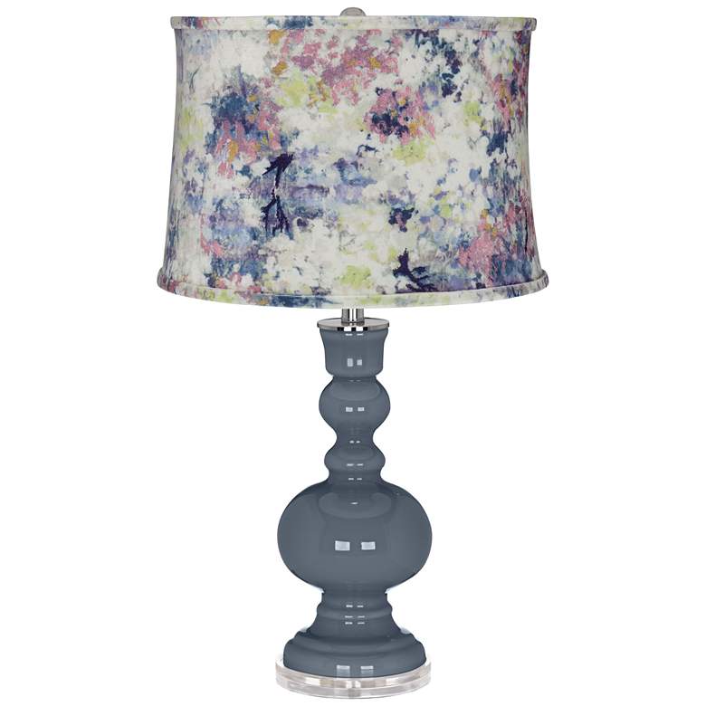 Image 1 Granite Peak Apothecary Table Lamp w/ Multi-Color Paint Shade