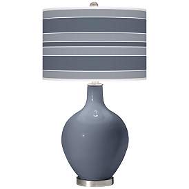 Image1 of Granite Peak Bold Stripe Ovo Table Lamp