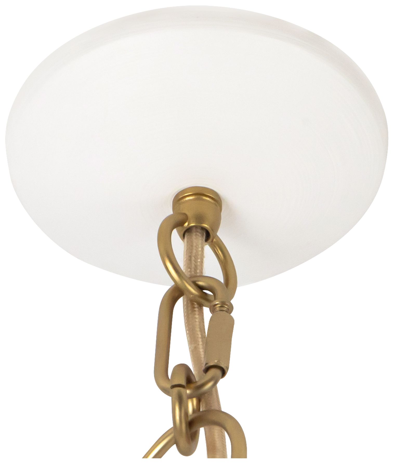 Image 5 Grant 14-in Antique White Pendant more views