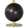 Grant 15 3/4" High Blackened Brass Accent Table Lamp