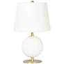 Grant 15 3/4" High White Steel Accent Table Lamp