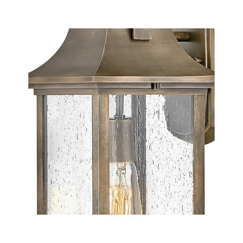 Image 2 Grant 16 3/4" High Burnished Bronze Outdoor Wall Light more views