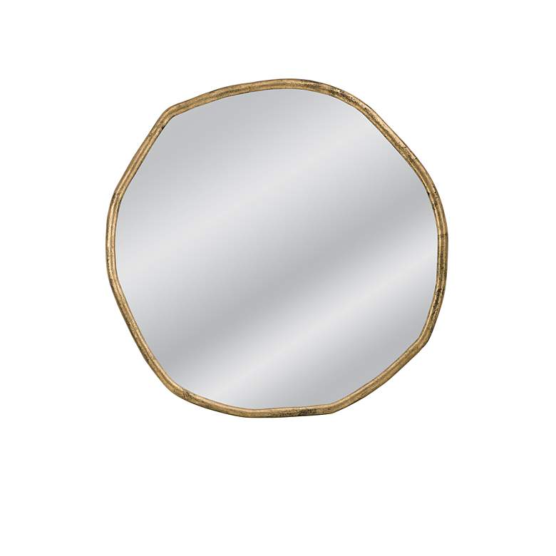 Image 3 Grant 52" Brass Wall Mirror more views