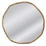Grant Brass 52" Round Wall Mirror