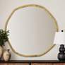 Grant Brass 52" Round Wall Mirror