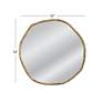 Grant Brass 52" Round Wall Mirror