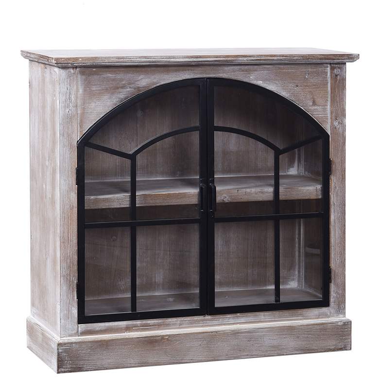 Image 1 Grant Gray 36 inch Wide 2-Door Wood Cabinet
