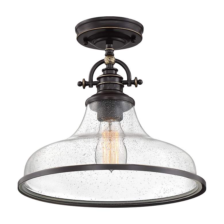 Image 5 Grant Semi-Flush Mount more views
