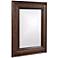 Grant Textured Copper 31" x 39" Wall Mirror