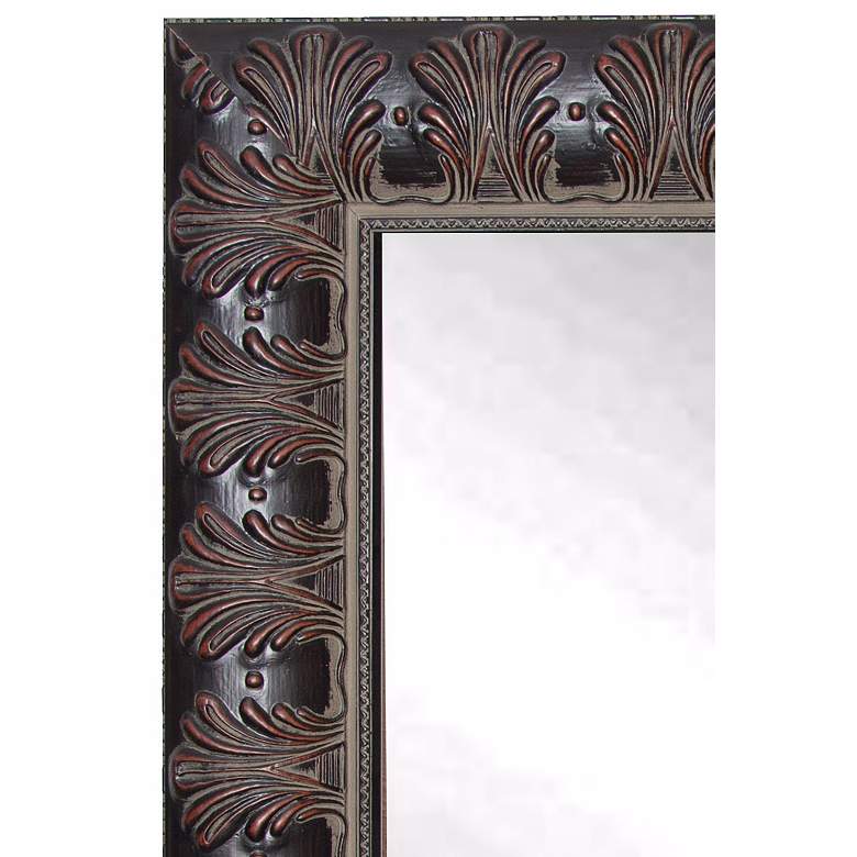 Image 2 Grantly Mahogany Accent 30 1/2 inch x 36 1/2 inch Wall Mirror more views