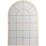 Grantola Gold 47 3/4" x 71 3/4" Arch Oversized Wall Mirror