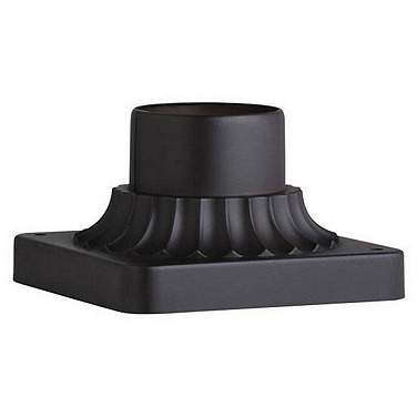 Granville 3.25" Black Pier Mount Base
