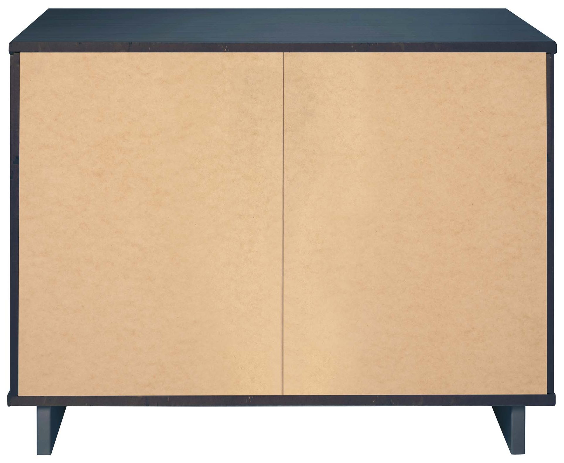 Granville 37 3/4" Wide Midnight Blue 3-Drawer Dresser