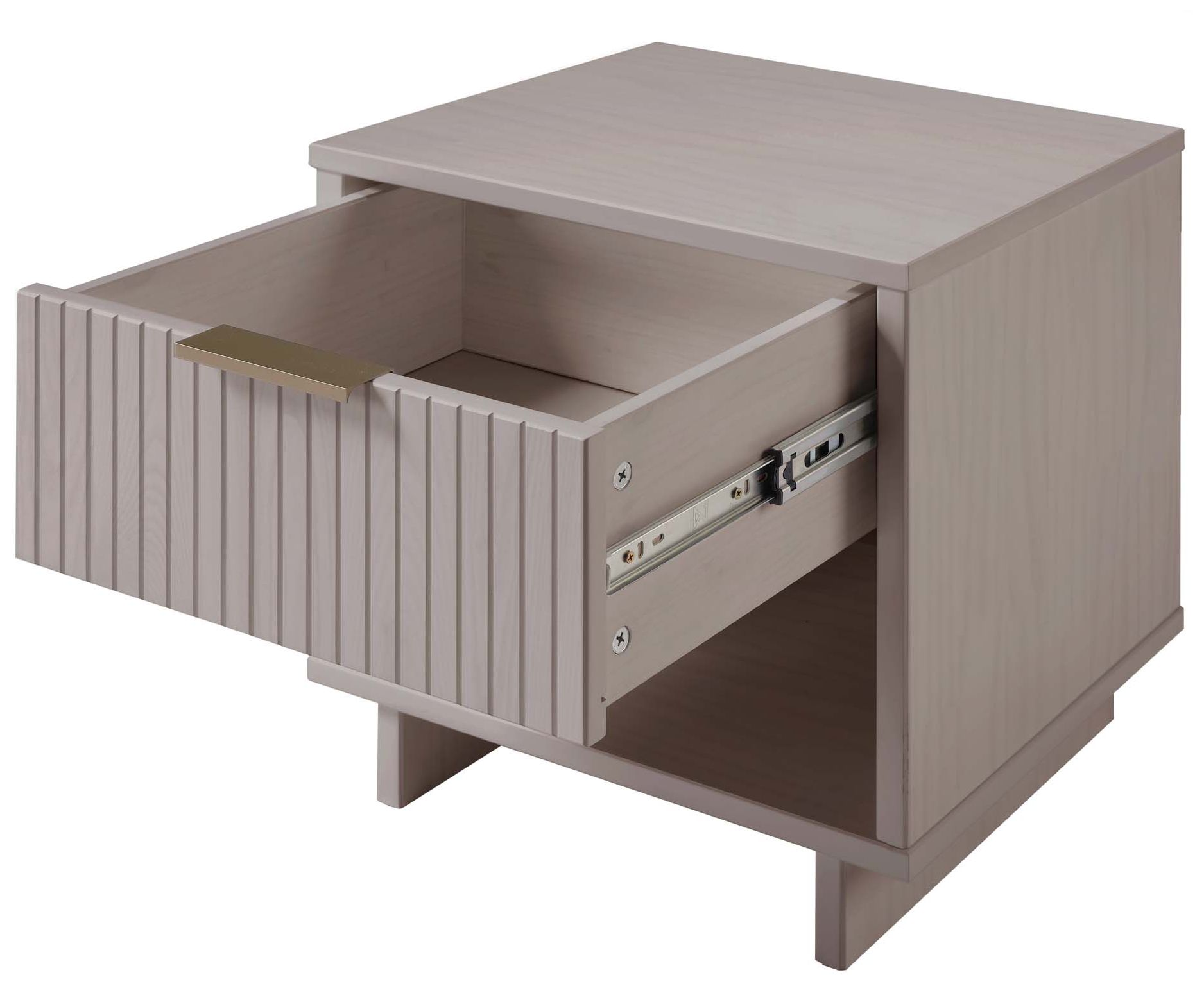 Granville Nightstand 1.0 in Light Grey- Set of 2