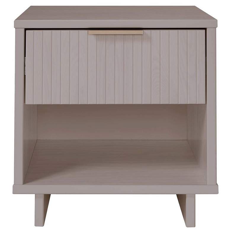 Image 1 Granville Nightstand 1.0 in Light Grey