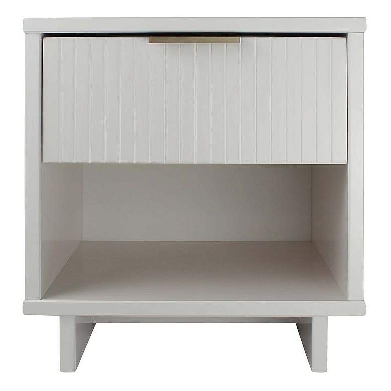 Image 1 Granville Nightstand 1.0 in White