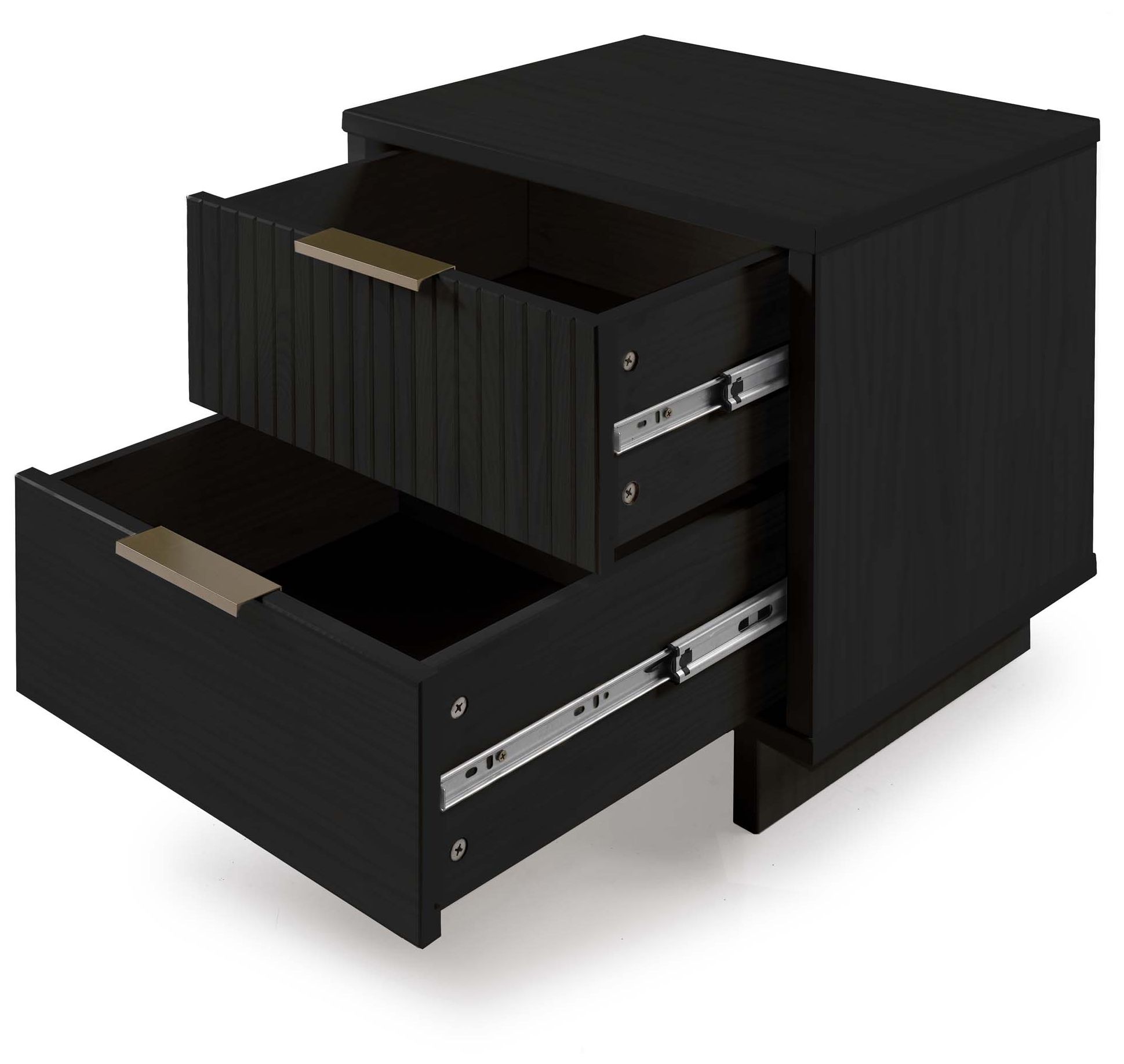 Image 5 Granville Nightstand 2.0 in Black more views