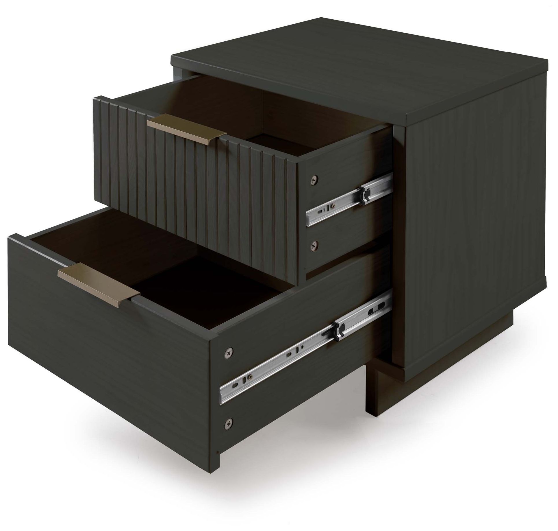 Image 5 Granville Nightstand 2.0 in Dark Grey more views