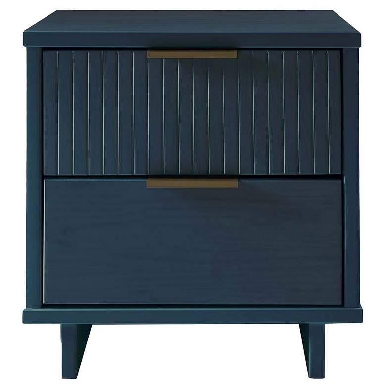 Image 1 Granville Nightstand 2.0 in Midnight Blue