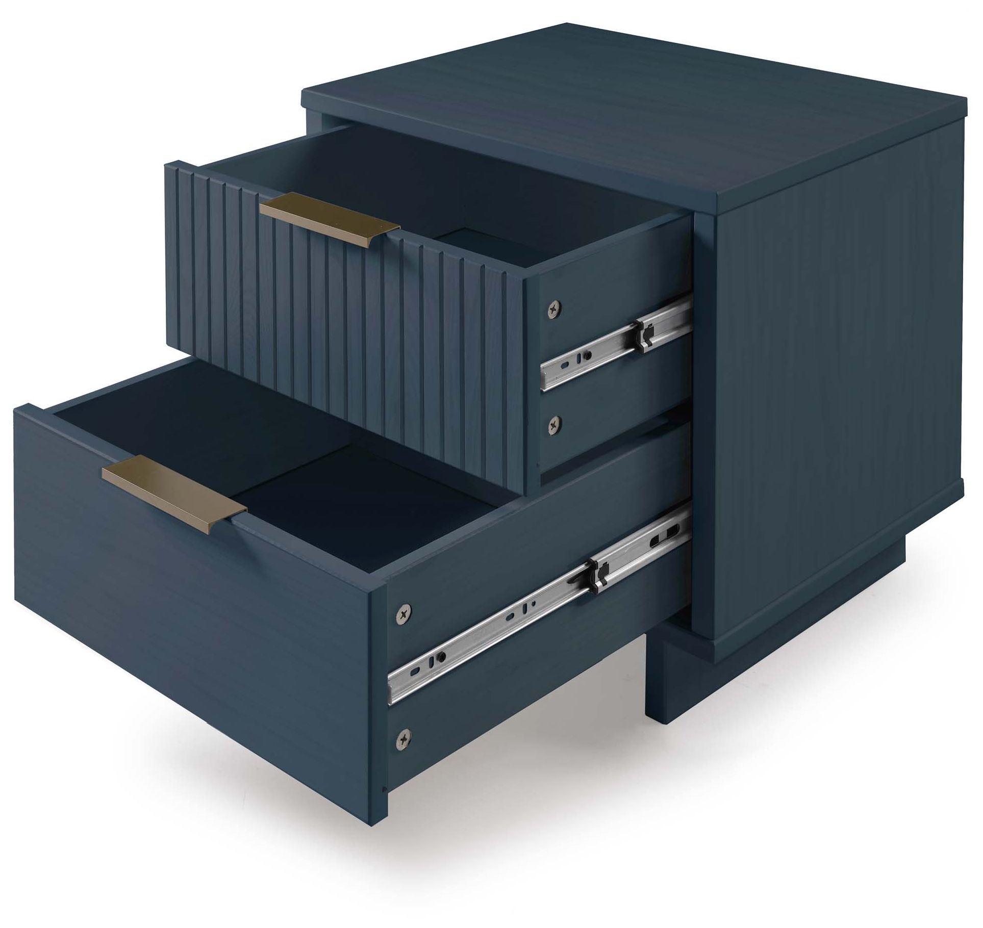 Image 5 Granville Nightstand 2.0 in Midnight Blue more views