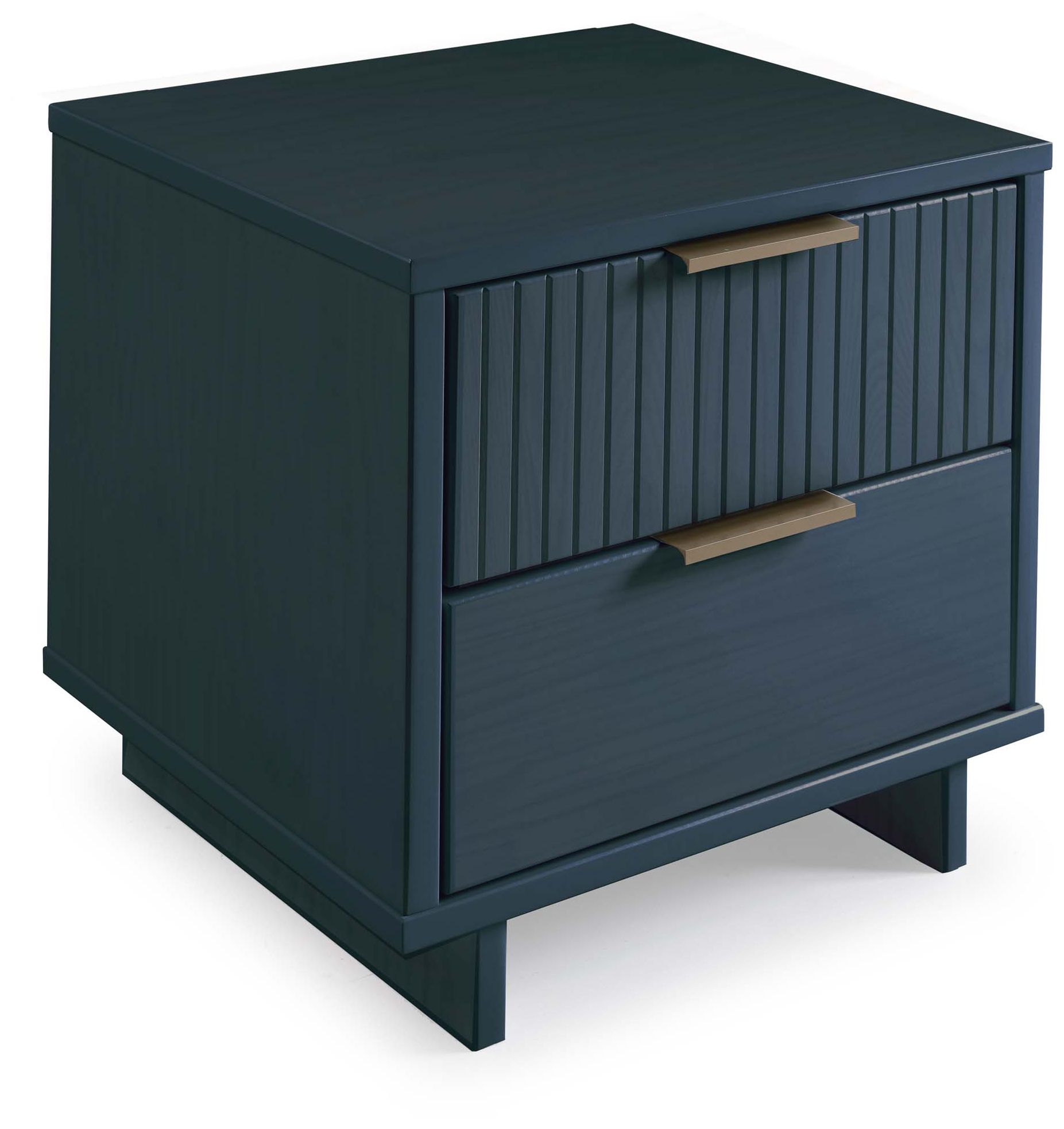 Granville Nightstand 2.0 in Midnight Blue