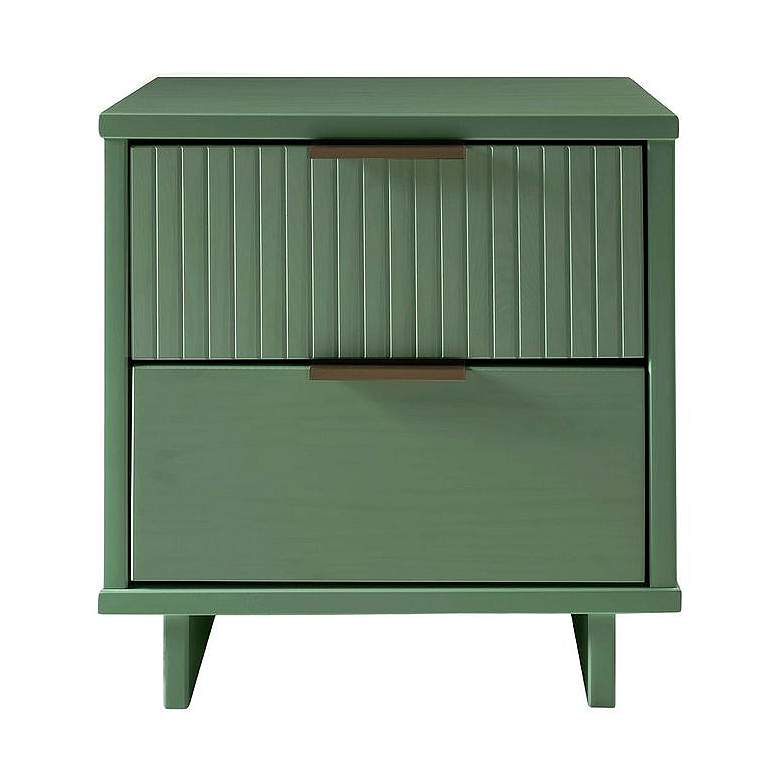 Image 1 Granville Nightstand 2.0 in Sage Green
