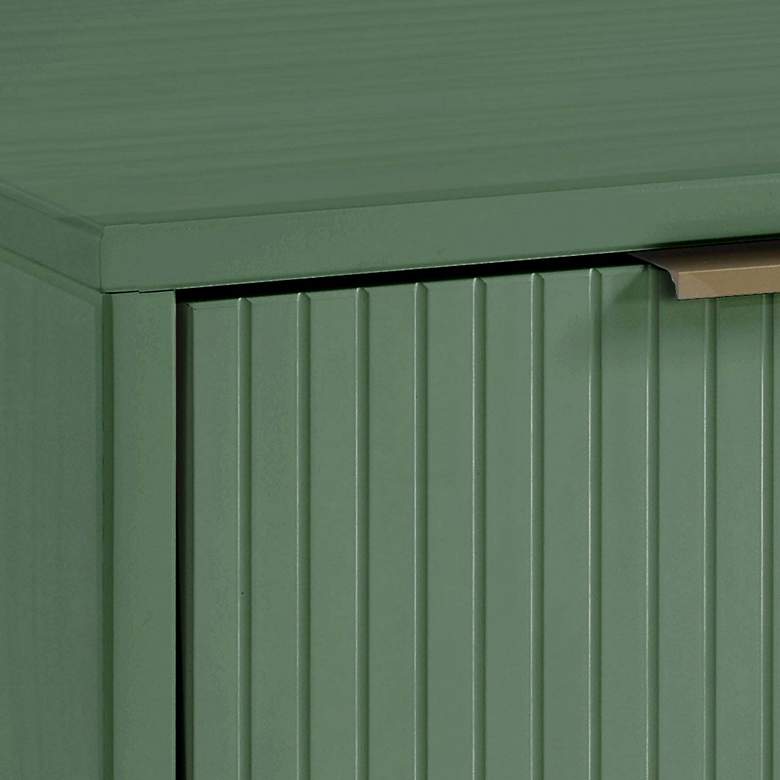 Image 7 Granville Tall 23.62 Narrow Dresser in Sage Green more views