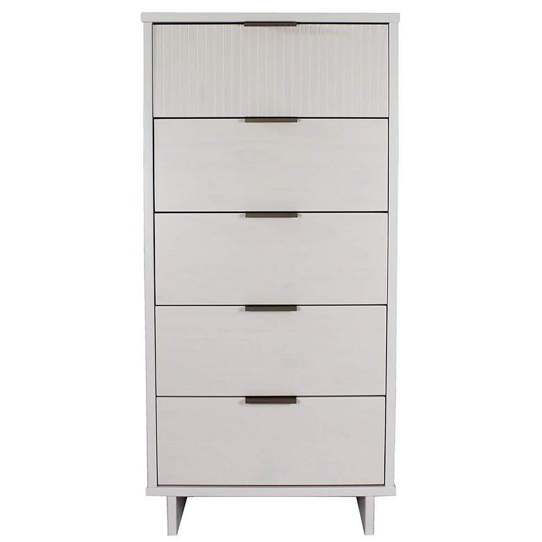 Image 1 Granville Tall 23.62 Narrow Dresser in White