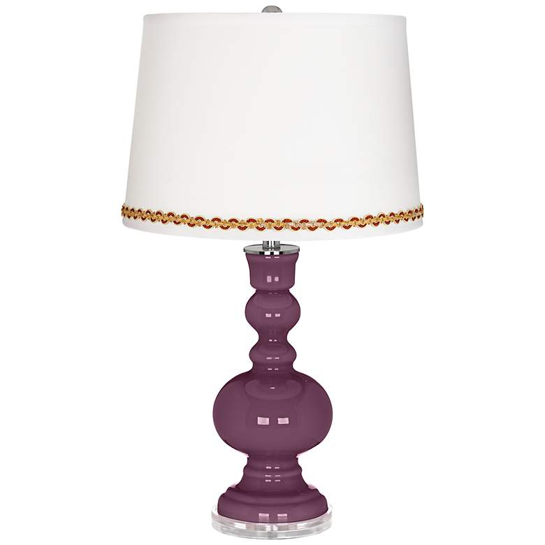 Image 1 Grape Harvest Apothecary Table Lamp with Serpentine Trim