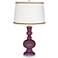 Grape Harvest Apothecary Table Lamp with Twist Scroll Trim
