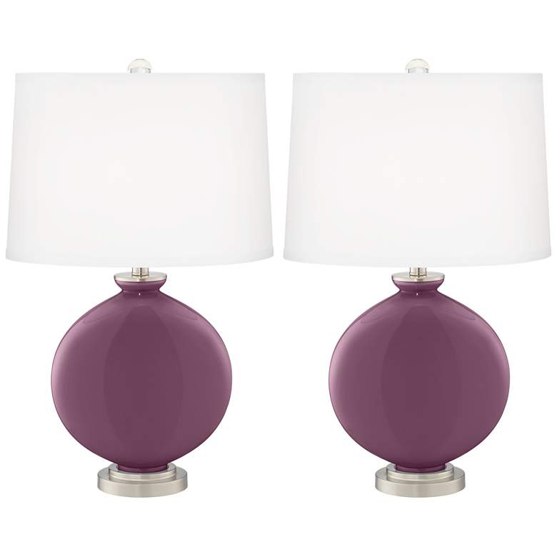 Image 1 Grape Harvest Carrie Table Lamp Set of 2