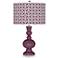 Grape Harvest Circle Rings Apothecary Table Lamp