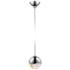 Grapes 2.5" Wide Polished Chrome Small LED Pendant With Micro-Dome Can