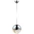 Grapes 3.75" Wide Polished Chrome Large LED Pendant With Micro-Dome