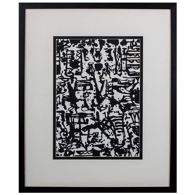 Image 1 Graphic Mod Abstract I 26"W x 32"H Framed Art