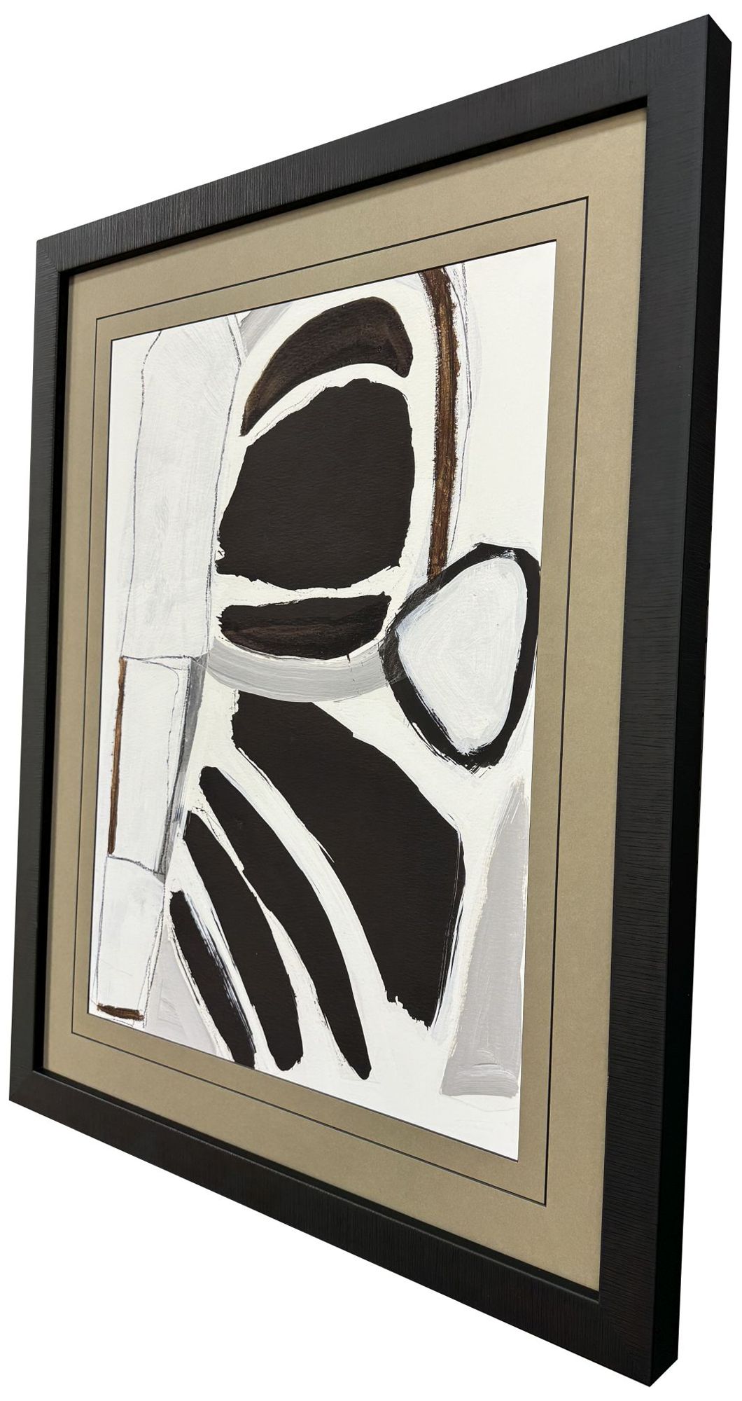 Image 2 Graphic Shape Shift II 29"W x 35"H Framed Art more views