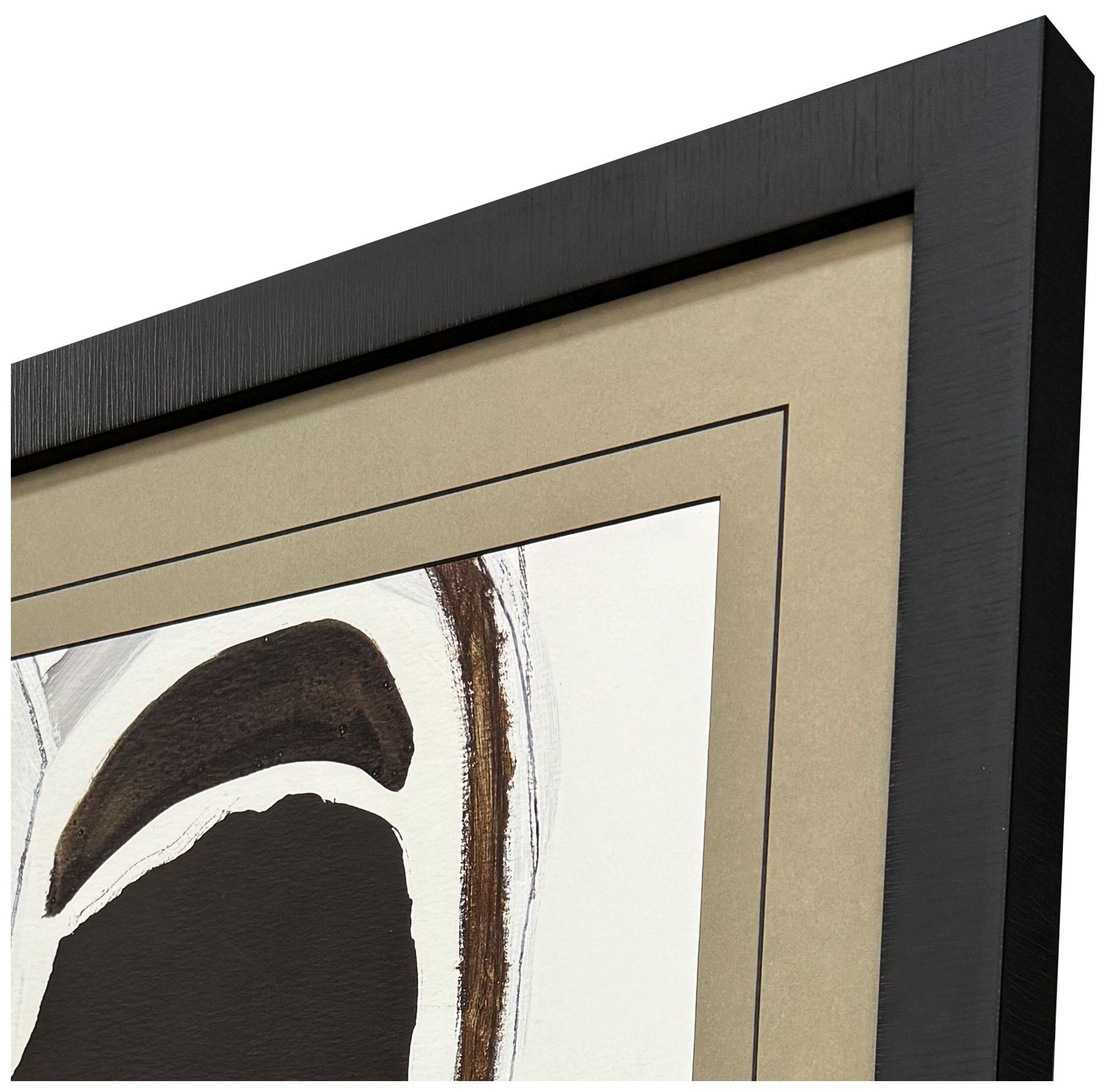 Image 3 Graphic Shape Shift II 29"W x 35"H Framed Art more views