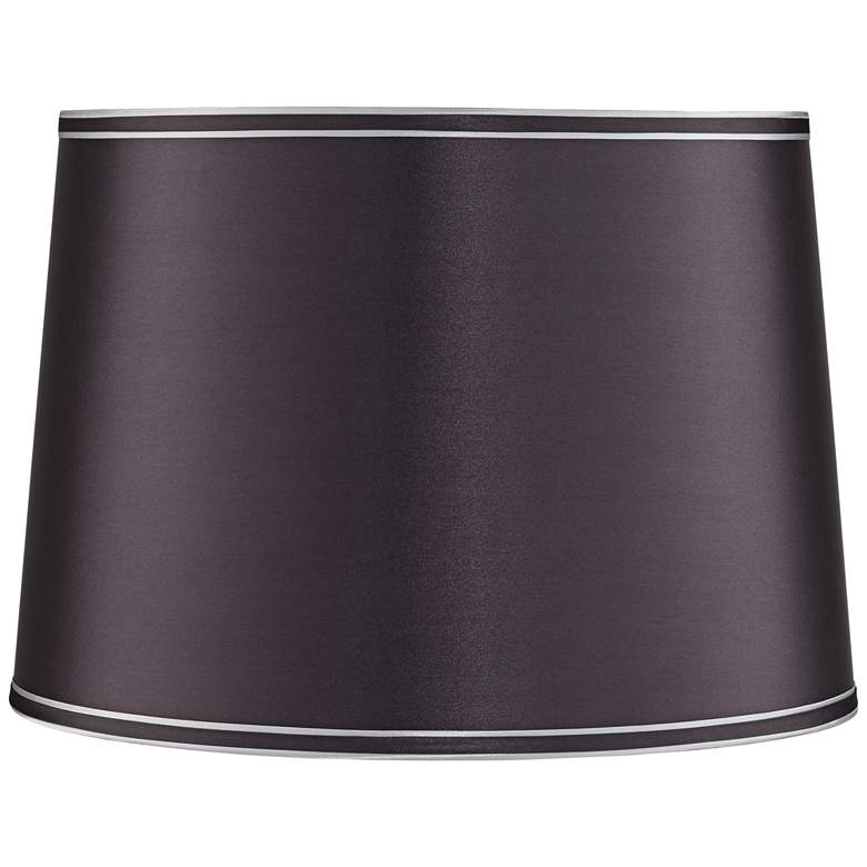 Image 1 Graphite Drum Lamp Shade 14x16x11 (Spider)