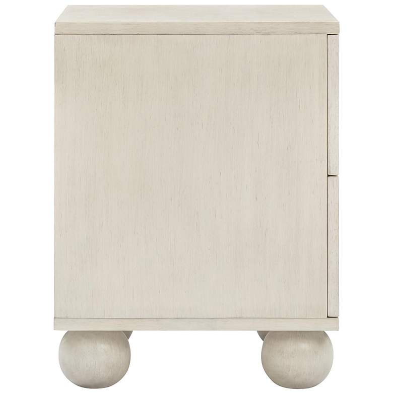Image 4 Grappa Whitewashed Nightstand more views